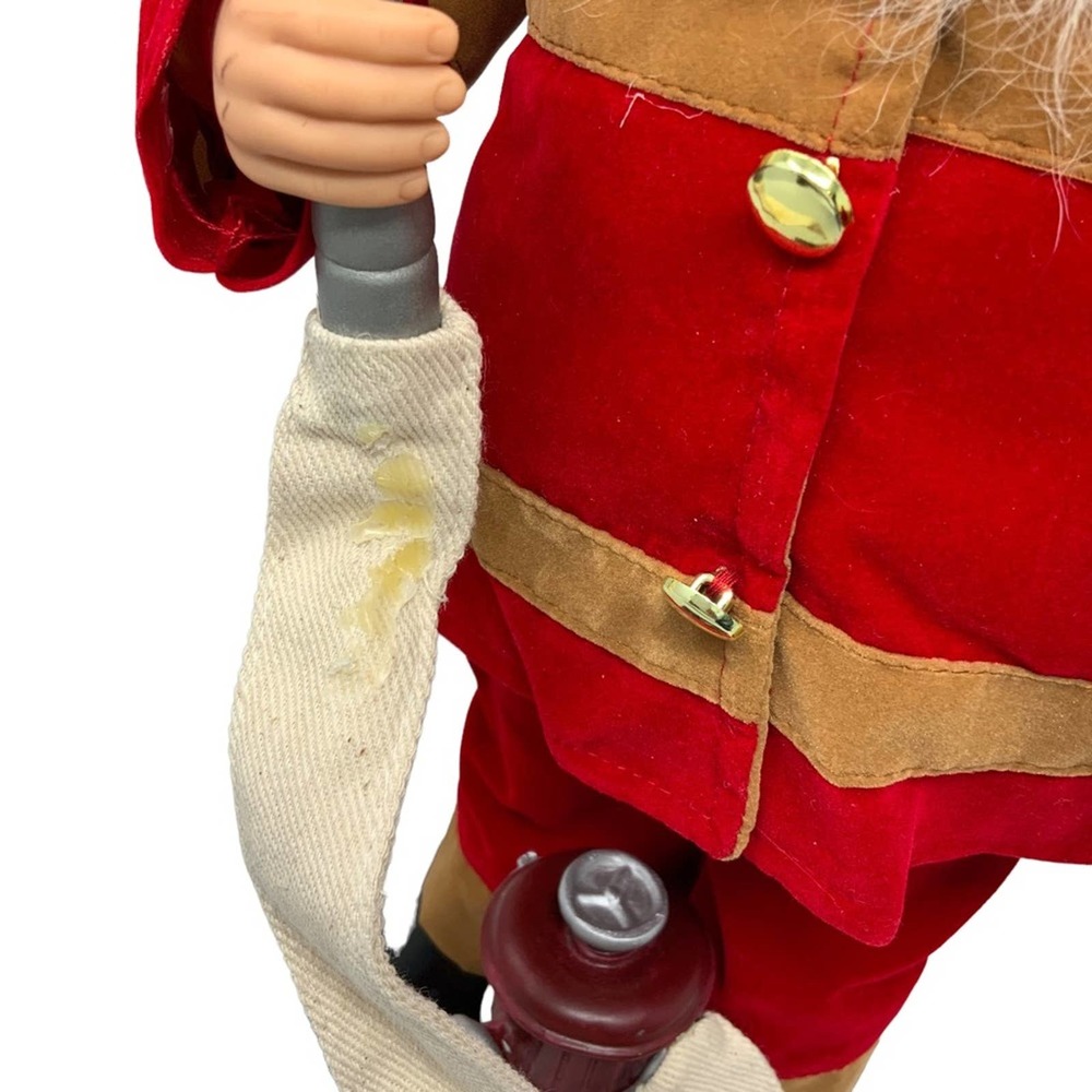Fireman‎ Santa Fire Hose Hydrant Christmas Firefighter Decor - Picture 6 of 13